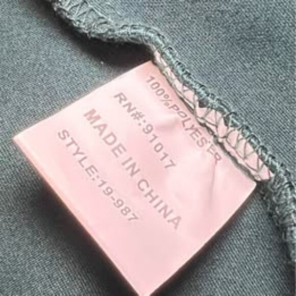 Solitaire Teal trench coat.  Size XL - Picture 7 of 8